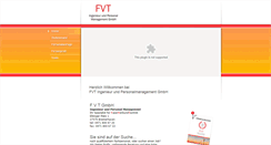 Desktop Screenshot of fvt-kunststofftechnik.de