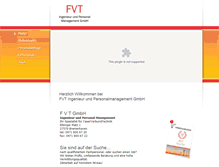 Tablet Screenshot of fvt-kunststofftechnik.de